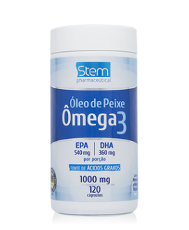 Óleo de Peixe Omega 3 1000mg Stem Novalatina - 120cp