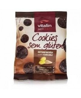 Cookies Sem Glúten Amaranto com Cacau Vitalin - 30gr