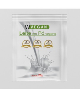 Leite Vegetal em Pó de Arroz WVegan - Sachê 20gr