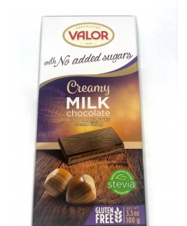 Chocolate Milk With Hazelnuts Sem Açúcar Valor - 100g