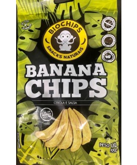 Banana Chips Bio Chips- 55gr
