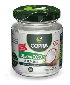 Óleo de Coco Sem Sabor Copra - 200ml