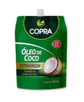 Óleo de Coco Extravirgem Copra Stand Pouch -500ml