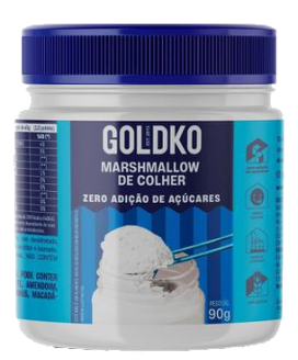 Marshmallow Zero Açúcar Gold&Ko - 90g