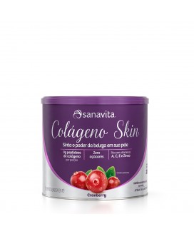 Colágeno Skin Cranberry Sanavita – 200gr