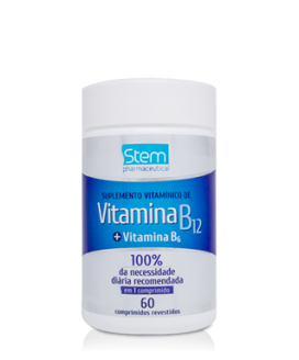 Vitamina B-12 Stem Pharmaceutical - 500mg - 60cp