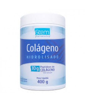 Colágeno Hidrolisado em Pó Neutro Stem Pharmaceutical - 400gr