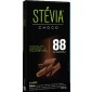 Chocolate Stévia 88% Cacau Genevy - 80gr