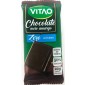 Chocolate Meio Amargo Zero Açúcar Vitao - 22g